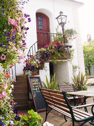 staircase to accomodation